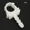 U Shaped Pipe Tube Clamp Water Pipe Fixed Clips Support Holder with Screws (25mm)