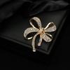 Gold & Diamond Vintage Butterfly Brooch - Versatile Women's Pin Jewelry
