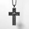 With Secret Compartment Cross Pendant Necklace Openable Charm Jewelry Chain Pendant Necklace