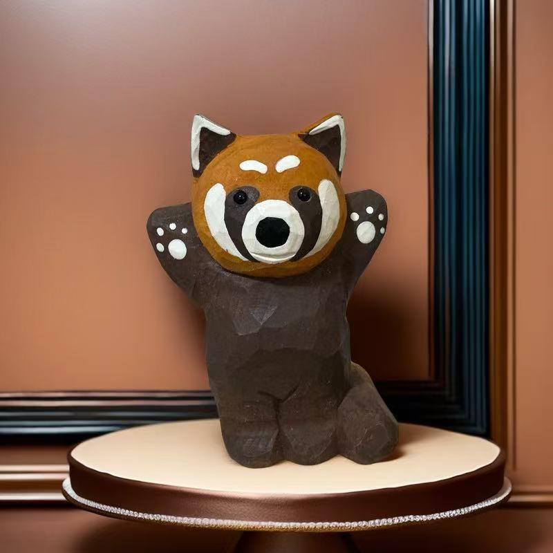 Wooden Animal Decor Diy Craft Kit With Unique Figurines For Home And Childrens Rooms