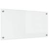 Kitchen Backsplash Transparent 80 X 40 Cm Tempered Glass
