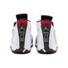 Pantofi de sport pentru bărbați Air Jordan 14 Retro Black Toe 2024 Alb Varsity-Red Metallic-Silver 487471-160
