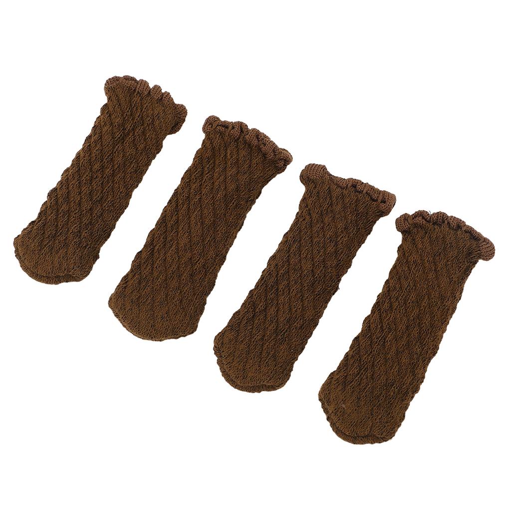 20Pcs Thickened Knitted Table Chair Leg Floor Protectors Covers Furniture Leg Socks for Hardwood Floors