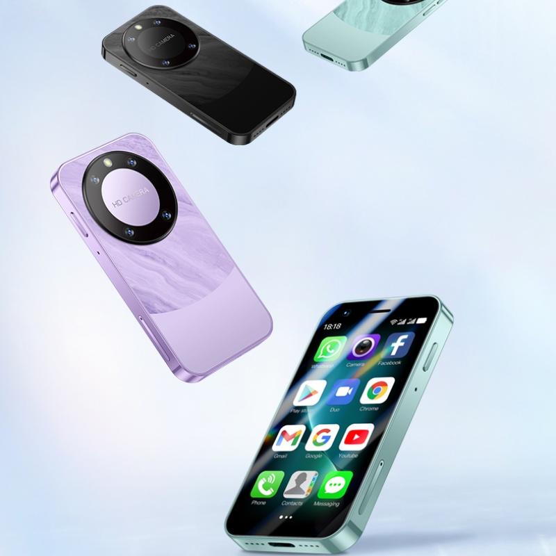 Soyes F8 Pro Max Nowy Super Mini Telefon z Kartą WCDMA 3G Bluetooth WIFI Latarka 1 GB RAM 16 GB ROM 3.0 calowy Quad Core 2MP Dual SIM Android Smart Phone