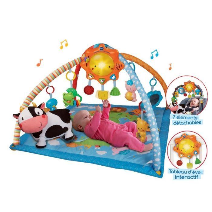 VTECH BABY - Lumi Tapis Des P'tits Copains Bleu