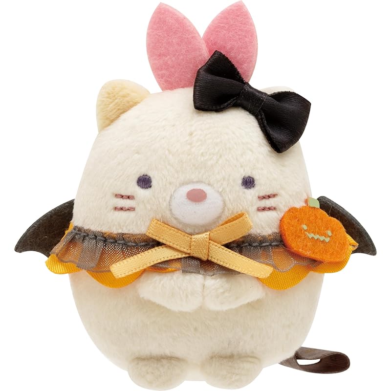 

Sumikkogurashi “Ageage! Agekko Akuma Halloween Tenori Plush Toy cat
