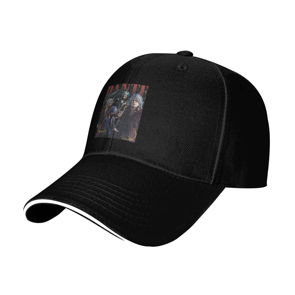 Limited Dante Devil May Cry Cap Casual Baseball Caps Adjustable Hat Hip Hop Summer Unisex Baseball Hats Customizable