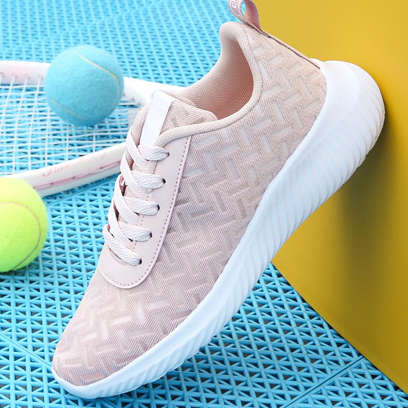 Fashion Women Running Walking Shoes Mesh Light Sneaker Fitness Sport Flats Comfortable Breathable Black Fitness Size 35-42 Loafers
