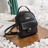 Stylish Girls' Pu Leather Travel Backpack Handbag With Adjustable Shoulder Straps