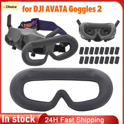 Sponge Eye Pad for DJI AVATA Goggles 2 Comfortable Face Padding Anti-Light Leakage Face Cushion Pad Soft Face Cover Accessories