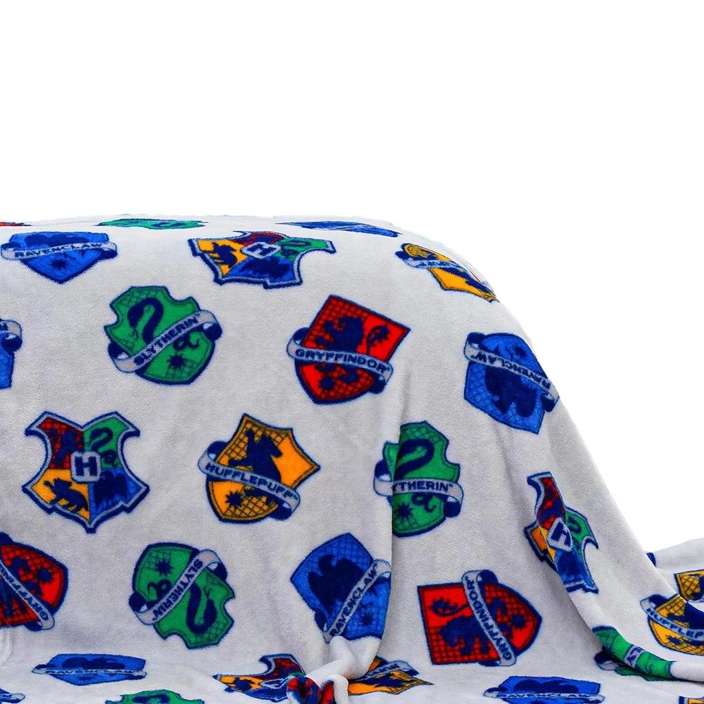 Harry Potter Fleece House Crests Blanket