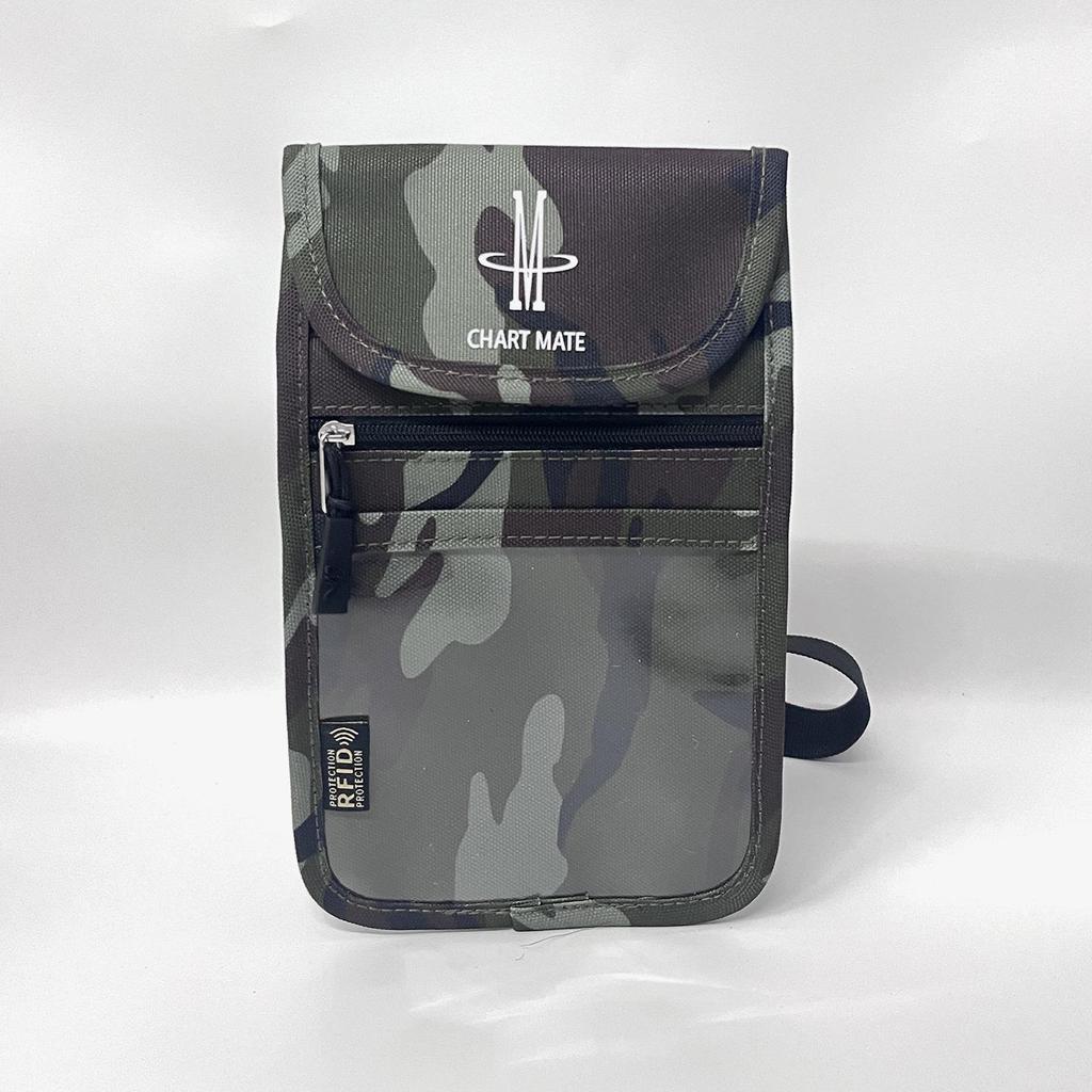 RFID Diebstahlschutz Wasserdichte Umhängetasche Pass- und Ticket-Organizer mit Handy- und Kartenhalter