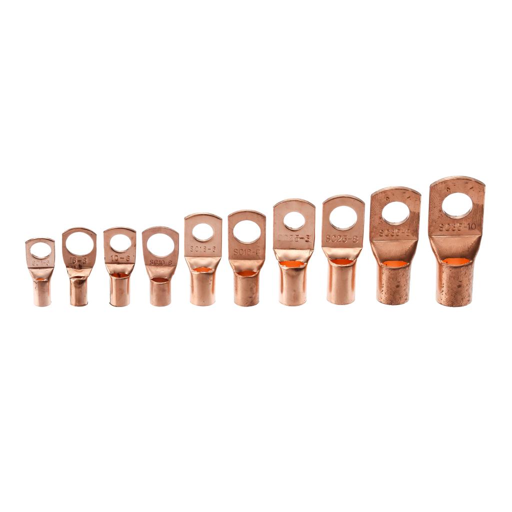 120pcs box SC peephole bare terminal copper nose