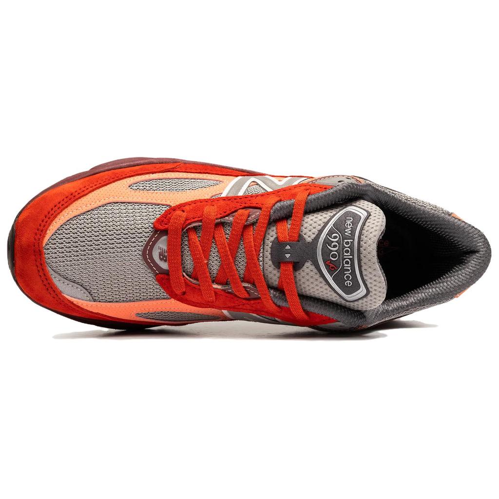 Teddy Santis x New Balance 990v6 Hecho en EE. UU. Community Pack - Rojo Zapatillas para Hombre Lava Fundida Monarca Borgoña Gris Pizarra U990RT6