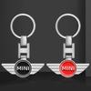 1Pcs Car Emblem Keychain Key Ring Accessories For BMW Mini Cooper F54 F55 F56 R56 R60 SONE Roadster Clubman Coupe