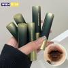 Punk Jelly Lipstick Mirror Lipgloss Chocolate Brown Moisturizing Smoky Lipsticks Non-stick Cup Not Easy To Fade Lip Tint Makeup