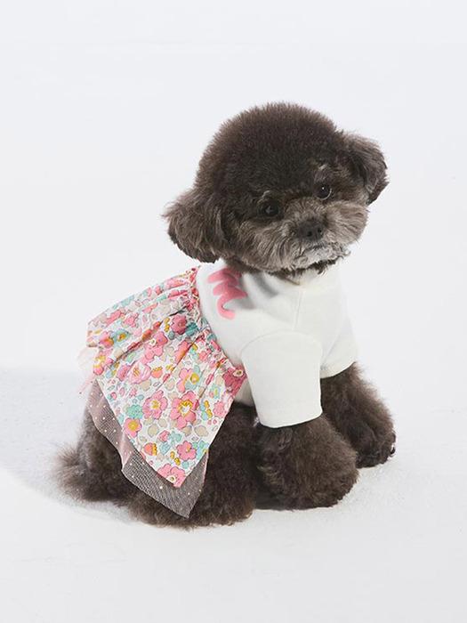 MIMINKO Liberty T-shirt Frill Dress [DW3SO1070]