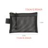 Zipper Credit Card ID Bag Lipstick Pouch Data Line Key Earphone Organizer Mini Clear Nylon Mesh Zipper Coin Purse Cute Wallet