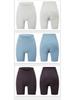 Hiserwa Women's Abdomen Control Cycling Shorts with Silicone Padded Hip Lift