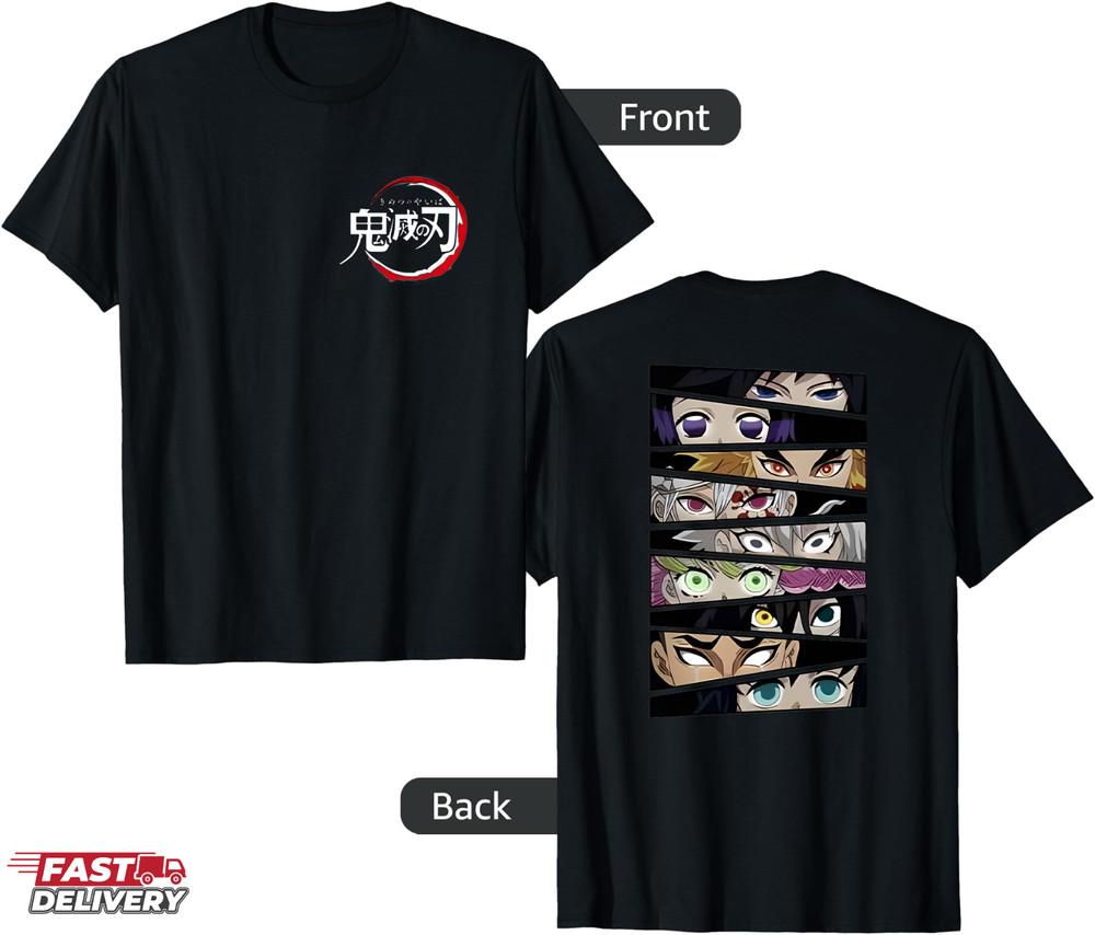 Demon Slayer Hashira Team T-Shirt, Infinity Castle Movie Shirt, Gift Fan Anime Unisex T-Shirt XL