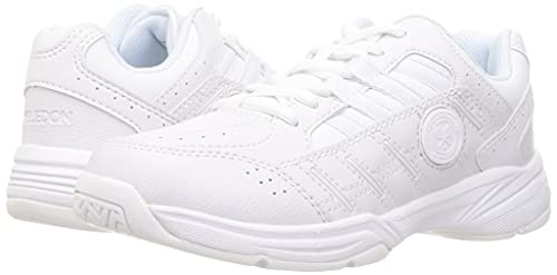 Wimbledon WB 052 Sneakers, Tennis and School Shoes, Wide 4E, White/White, 25.0 Cm, 4E