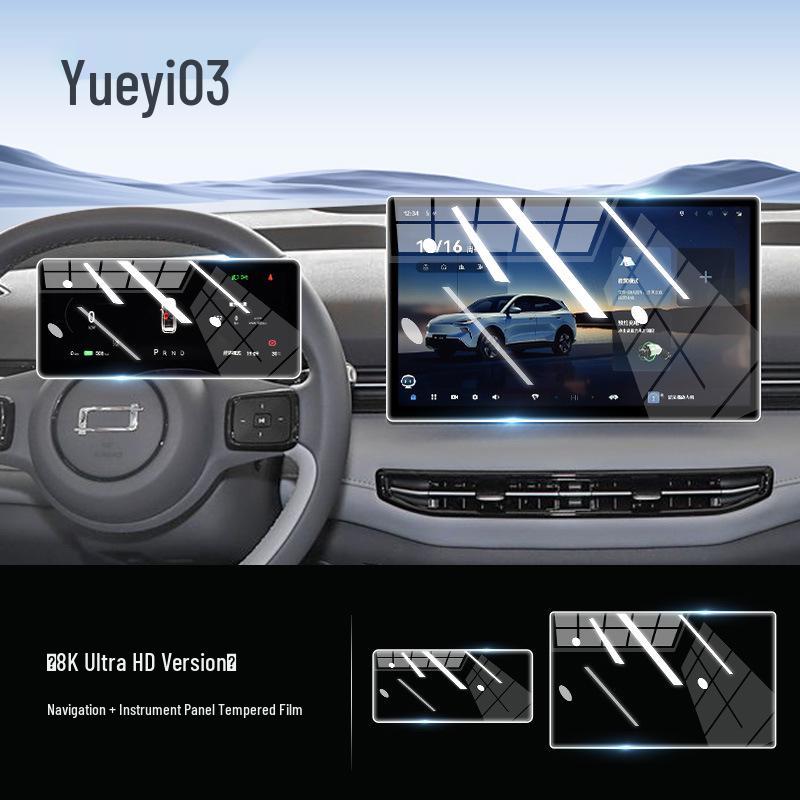 Besturn Yueyi 03 Nano-Displayschutz für Auto-Navigationsdisplay