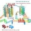Seven-Layer Electric Train Track Toy: Educational Racing Car Assembly for Kids - Perfect Gift for Boys with Level-Crossing Feature