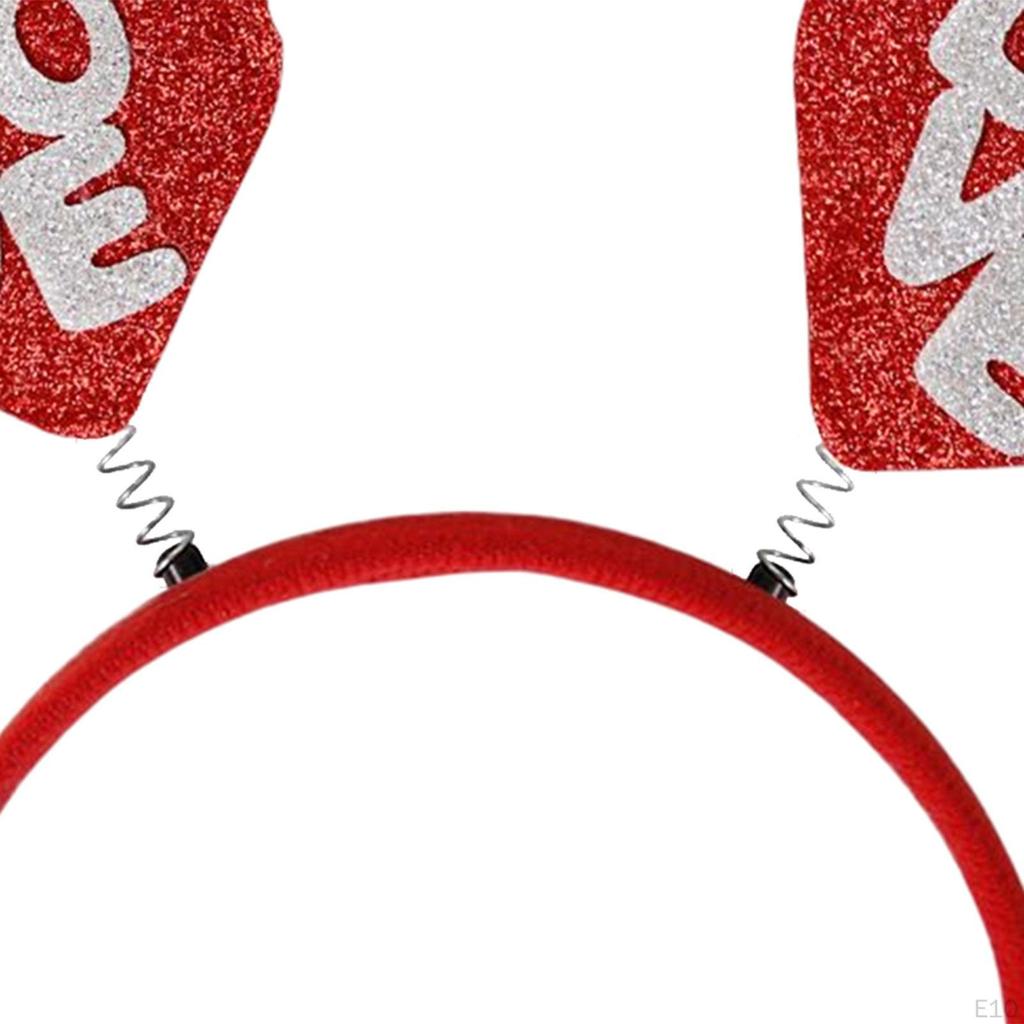 Cute Valentines Day Headband Decor Fancy Dress Hairbands Headpiece Hair Hoop Accessories for