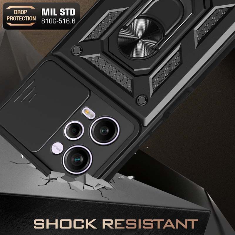 Slide Lens Case For Xiaomi Redmi Note 13 13C Redmi13 Shockproof Protect Cover for POCO C65 F5 X5 F6 X6 M6 Pro 4G 5G Phone Cases
