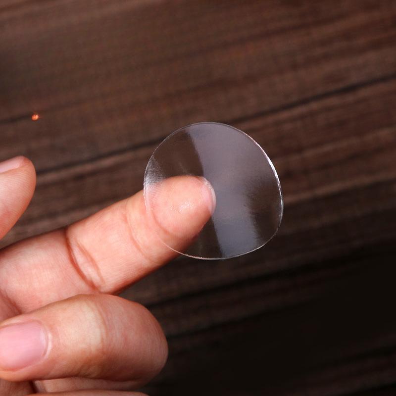 Adhésif de voiture sans trace Adhésif double face pour ornements de voiture Adhésif rond transparent et Nano adhésif