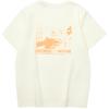 Skechers Sports Life Outdoor Simple Letter Casual Comfortable Knitted Round Neck Breathable Short Sleeve T-Shirt Women T-Shirts L324W029-00NA