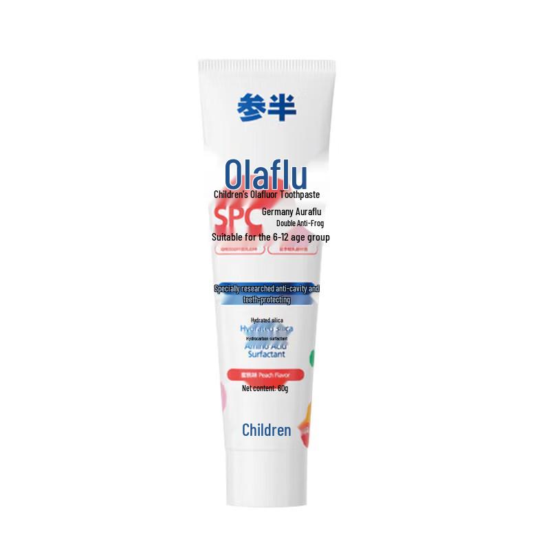 Canban Children s Olafluor Peach Toothpaste