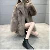Faux Fur Winter Fashion Loose  Jacket for Women Warm Comfortable Coat