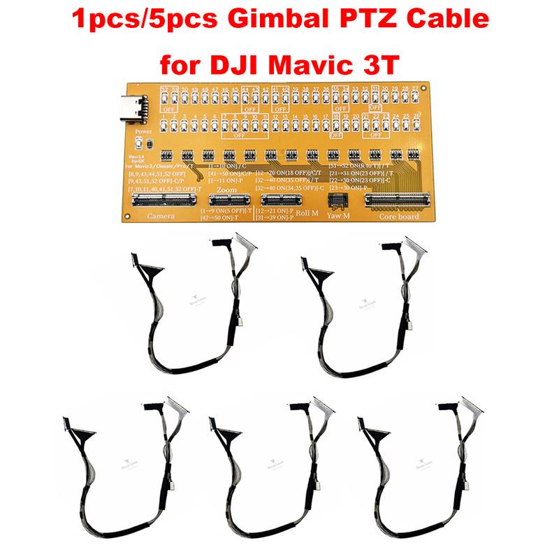 1pcs/5pcs Gimbal Ptz Cable for DJI Mavic 3T Thermal Camera Signal Transmission Line Spare Parts Wholesale