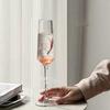 2-piece Set Ins High Beauty Crystal Glass Champagne Glass Home Wine Glass Cocktail Tall Glass Sparkling Slightly Drunk