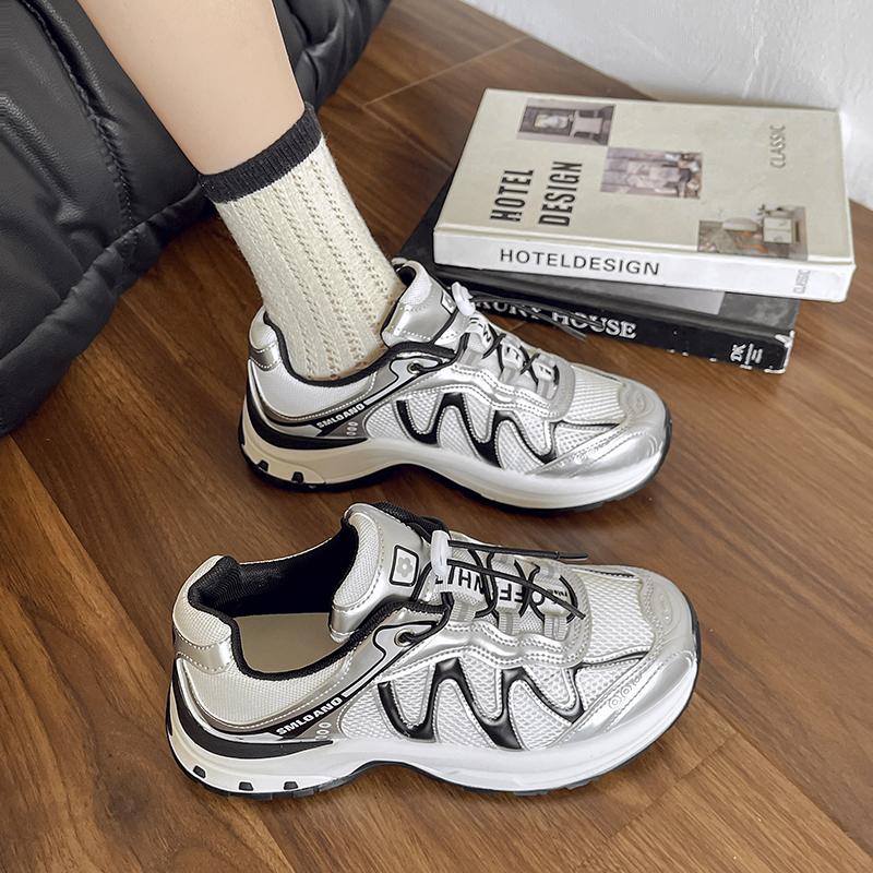 Brand Design Shoes High-quality Leisure Chunky Sneakers Women Mesh Breathable Platform Sports Shoes Unisex Dads Shoes