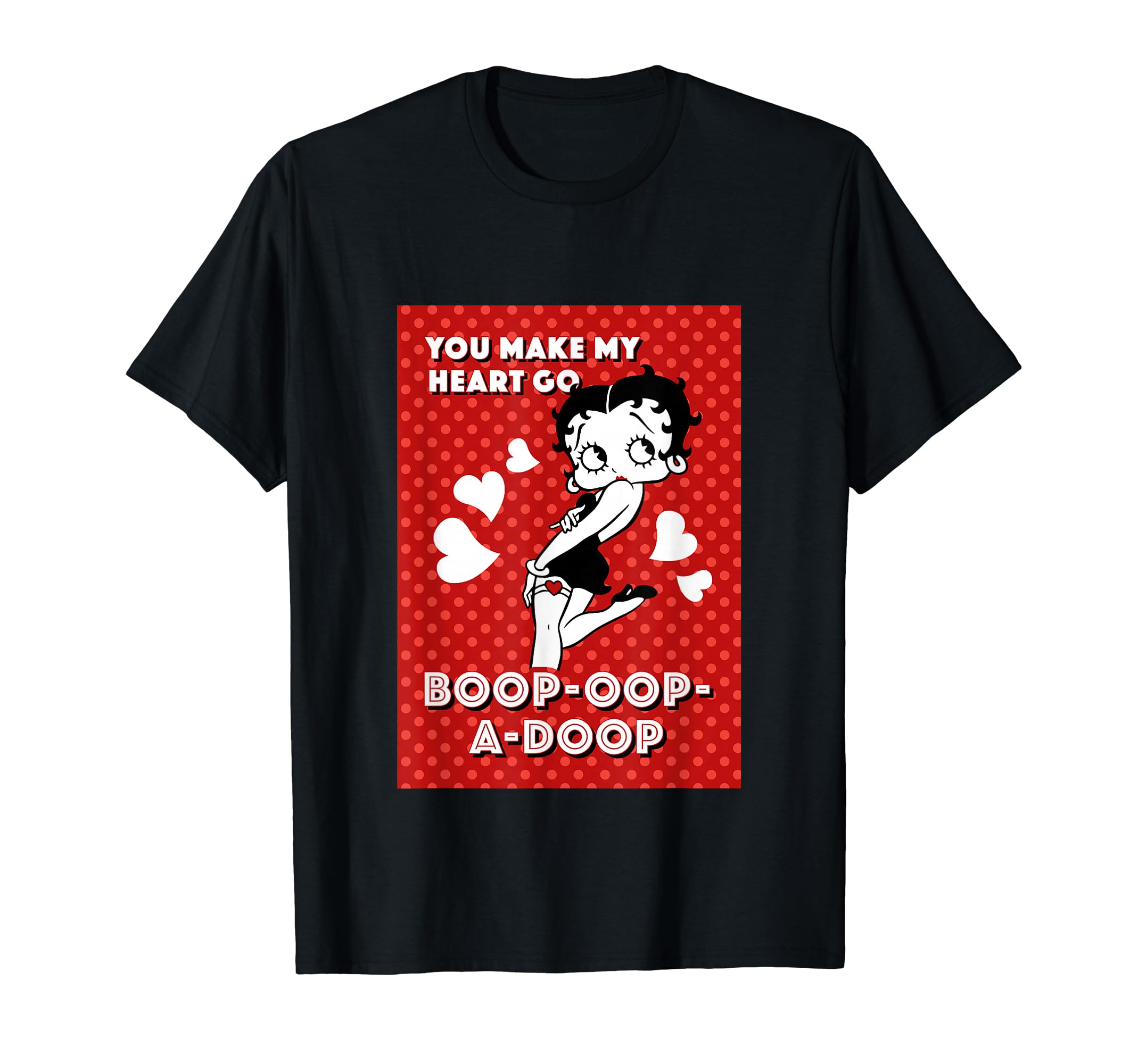 

Betty Boop Make My Heart Go Boop-A-Doop T-Shirt