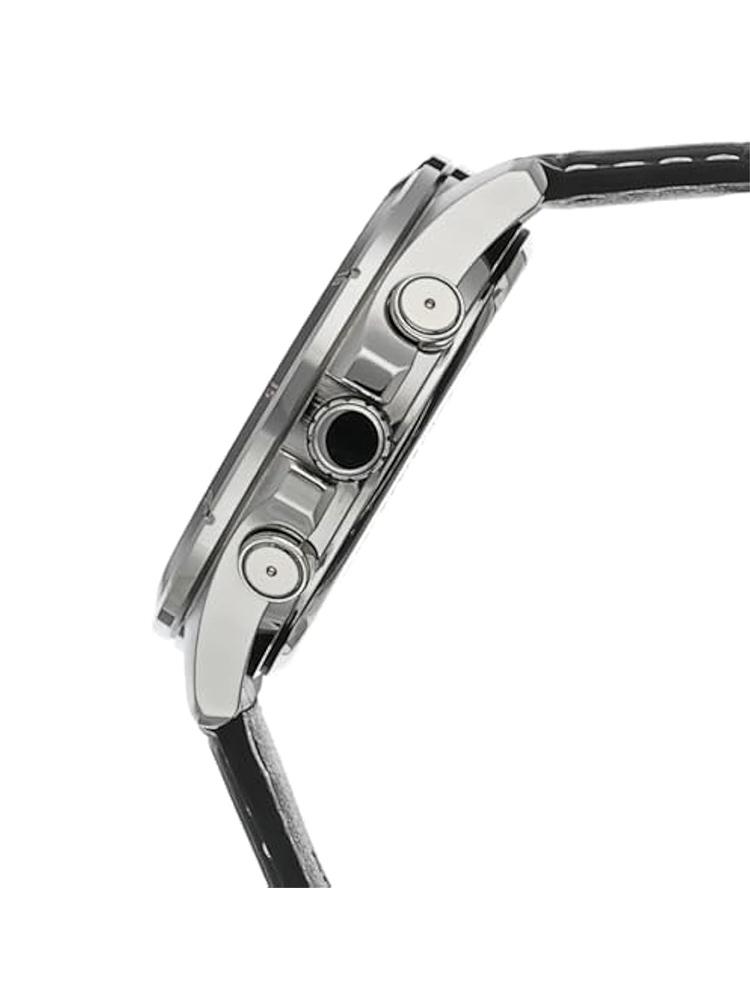 Casio - Metal Case, Leather Strap, Three-Hand Quartz Watch for Men MTP-1374L-1A