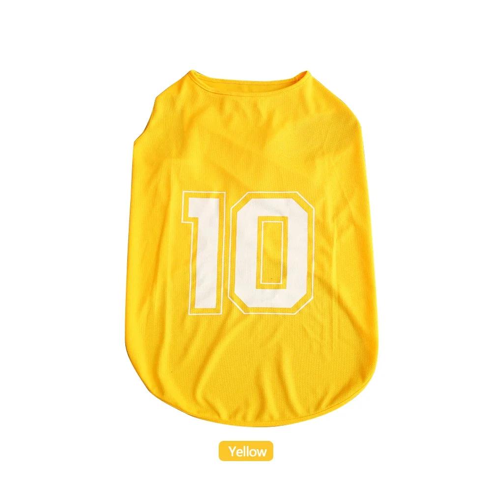 Spring Dog Clothes Breathable Basketball Digital Clothing Pet Quick-drying Large Dog Sweat Shirt Pet T-shirt Vest Outdoor