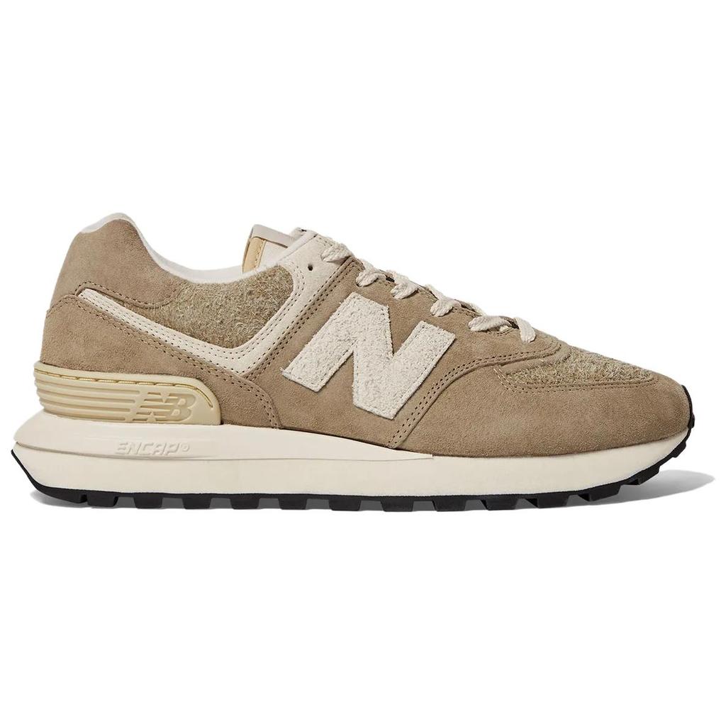 Todd Snyder X New Balance 574 Legacy Parchment Unisex Sneakers Brown Aluminum Turtle-Dove U574LGSN