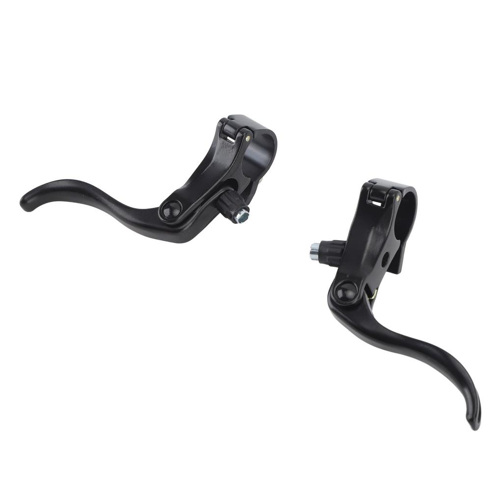 Bike Brake Cable Set Bicycle Shifter Cable Housing Kit with Brake Levers End Cap S Shaped Clip for