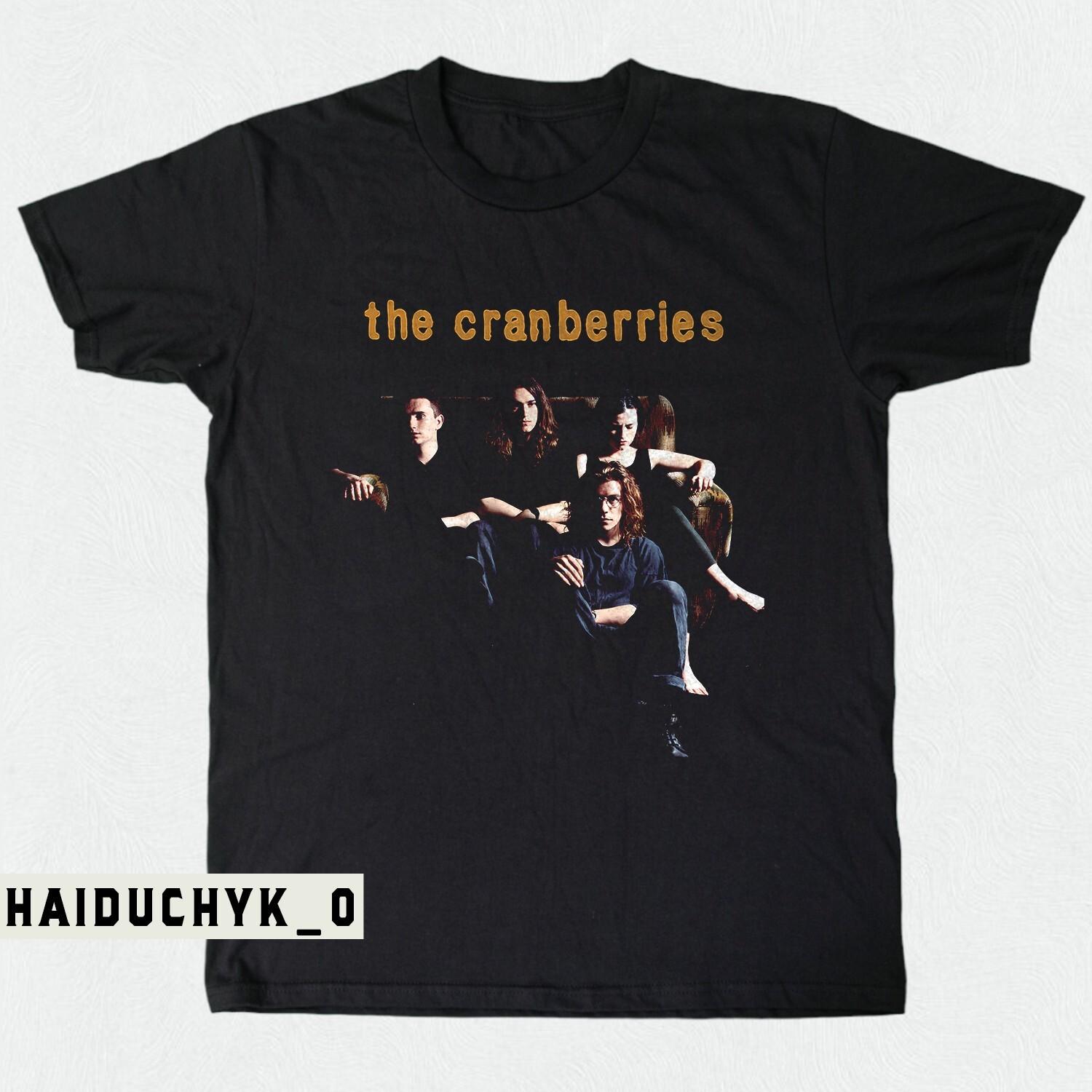 The Cranberries Fans Gift Rock Unisex Black T-shirt Size S-5XL XXXXL