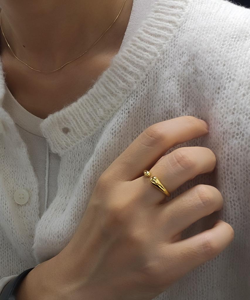 Douze Dewydrop Open Ring