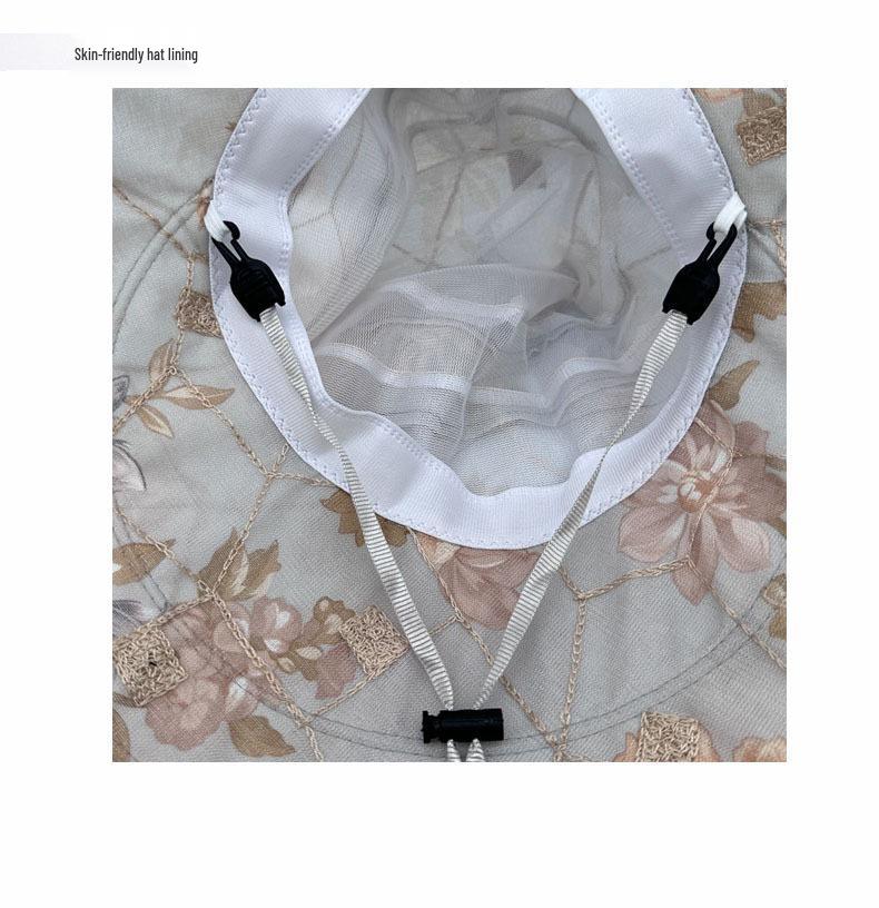 Stylish Wide-Brimmed Sun Hat for Women: Breathable Summer Protection for Mothers & Grandmothers