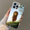 Bright Hedgehog In The Fog Silver Plated Inside Phone Case For iPhone 17 16 15 14 11 12 13 Pro Max Plus X XR XS Max Colored