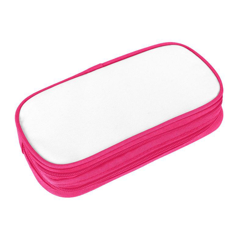 

Креативний рожевий двошаровий пенал для учнів Double Layer Multi-Function Pencil Bag - Pink