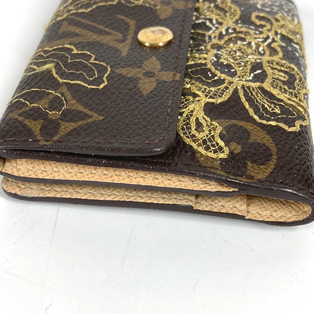 Louis Vuitton M95391 Monogram Danteel Embroidery Ludlow Compact wallet