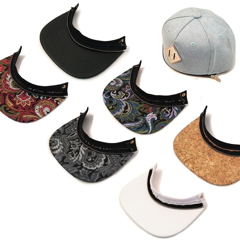 Heiteo Brim Changeable Snapback Flannel Paisley Teal