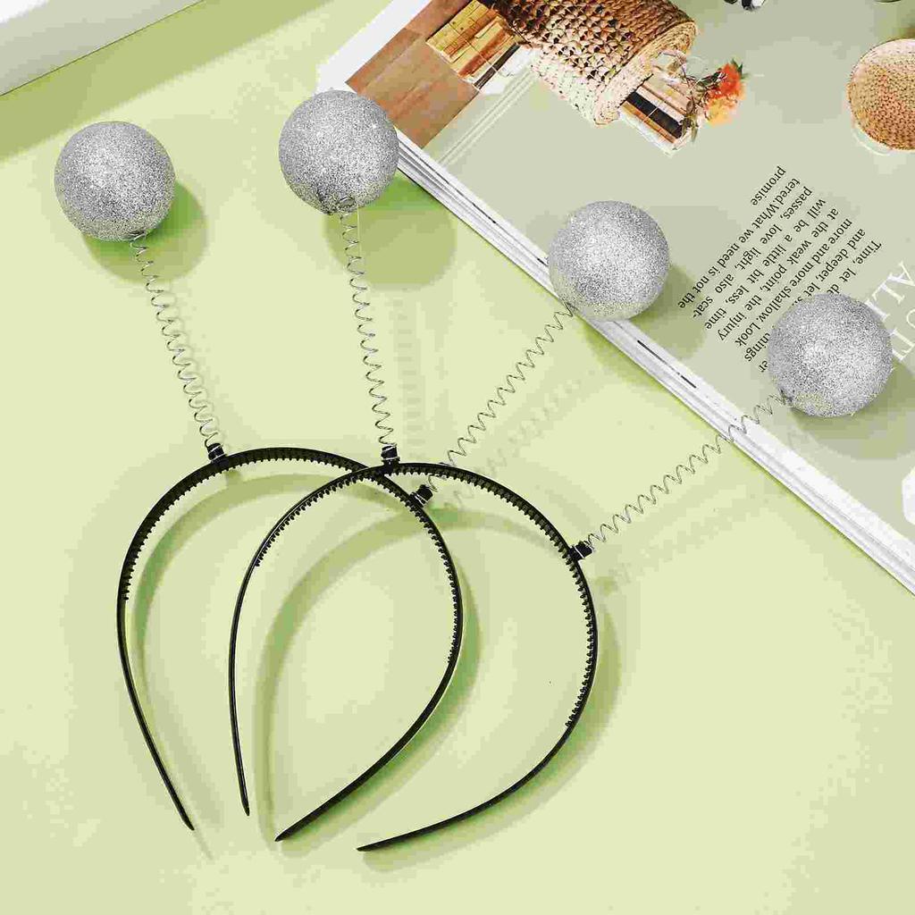 2 Pcs Women's Sunglasses Alien Hair Hoops Headbands Party for Kids Headdress Creative Flash