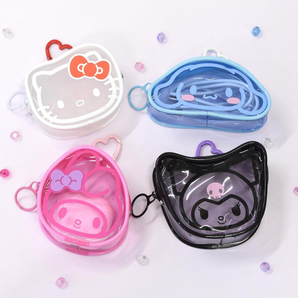 Gourmandise Sanrio Characters Gadget Clear Pouch Kuromi SANG-516KU